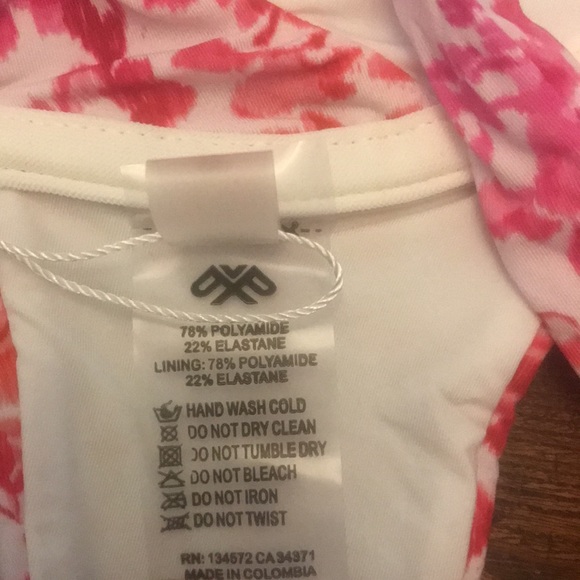 PQ Swim Azalea Perla Halter Top and Full bottom Size M - Picture 10 of 15